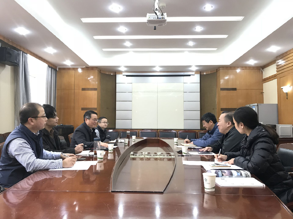 南京师范大学太阳成集团tyc1050骆正林一行来院交流调研