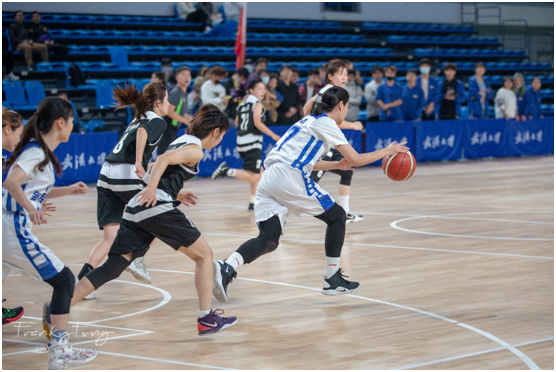 赛场直击丨太阳成集团tyc1050勇夺2021年腾飞杯女篮季军！