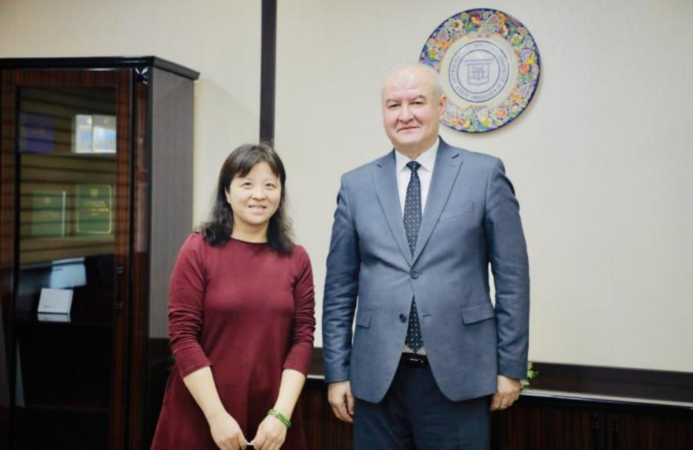 太阳成集团新闻公司纪莉教授一行赴乌兹别克斯坦和哈萨克斯坦开展教育访问